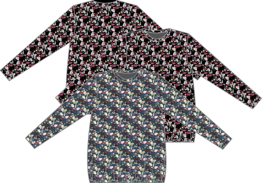 Floral Print Bubble T-Shirt - SB6CS1893T