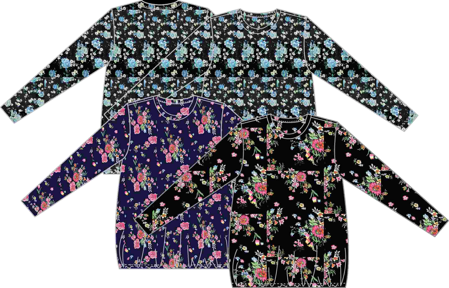 Floral Printed T-Shirt - SB6CS1976T