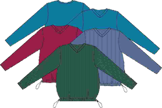 V-Neck Bungee T-Shirt - SB6CS2104T